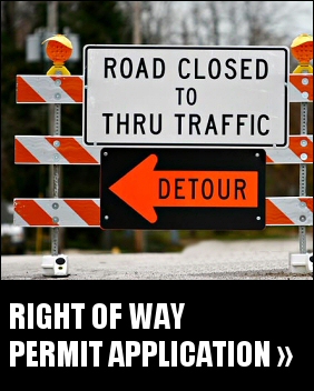 Right of Way Permit Application